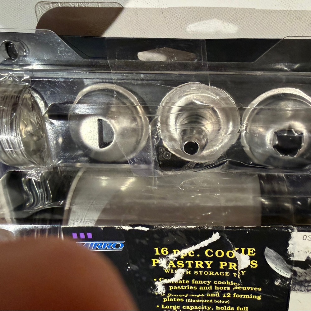 Vintage Mirror Cookie Press